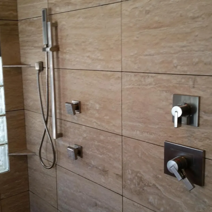 Shower fixture installation for Gas Line Repair in Farmersville